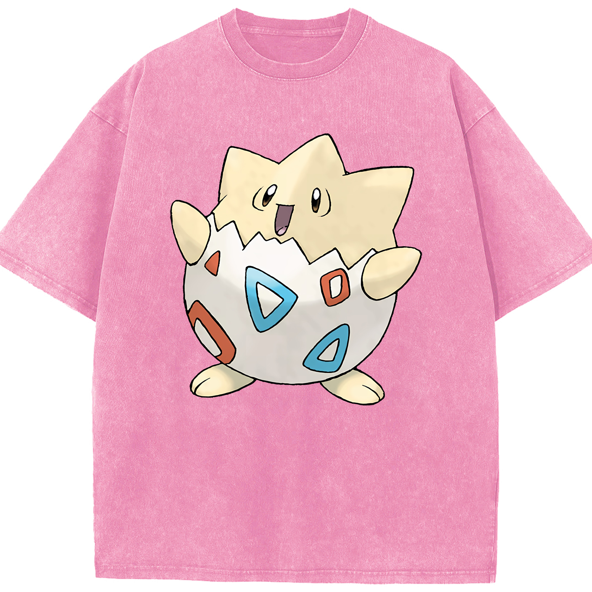 （画像用） ポケットモンスター Pokémon 綿100% ヴィンテージ風 半袖Tシャツ（フロントプリント）